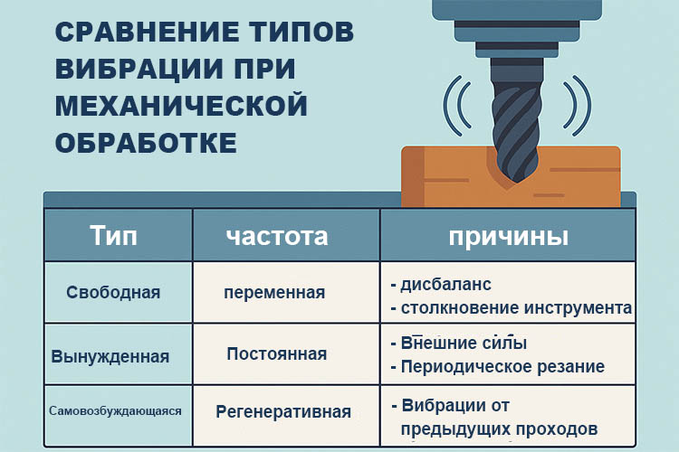 Сравнение-типов-вибрации-при-механической-обработке