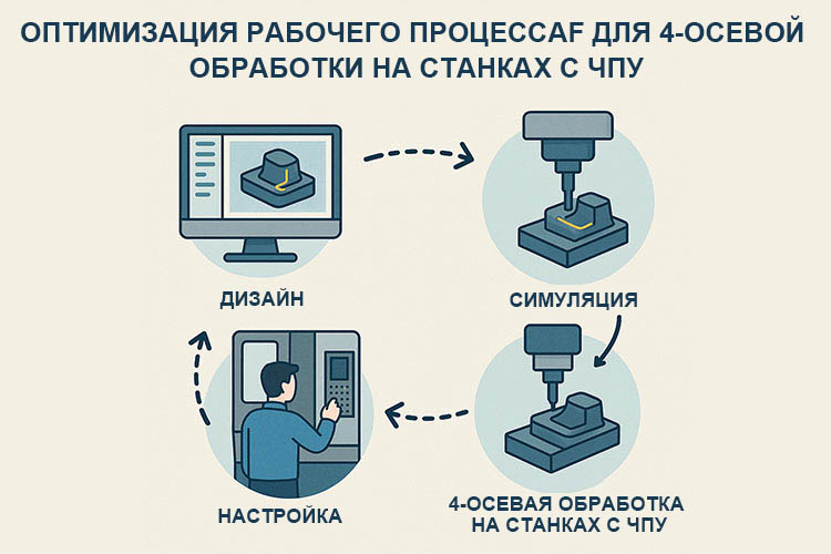 Оптимизация-рабочего-процесса-для-4-осевой-ЧПУ-обработки