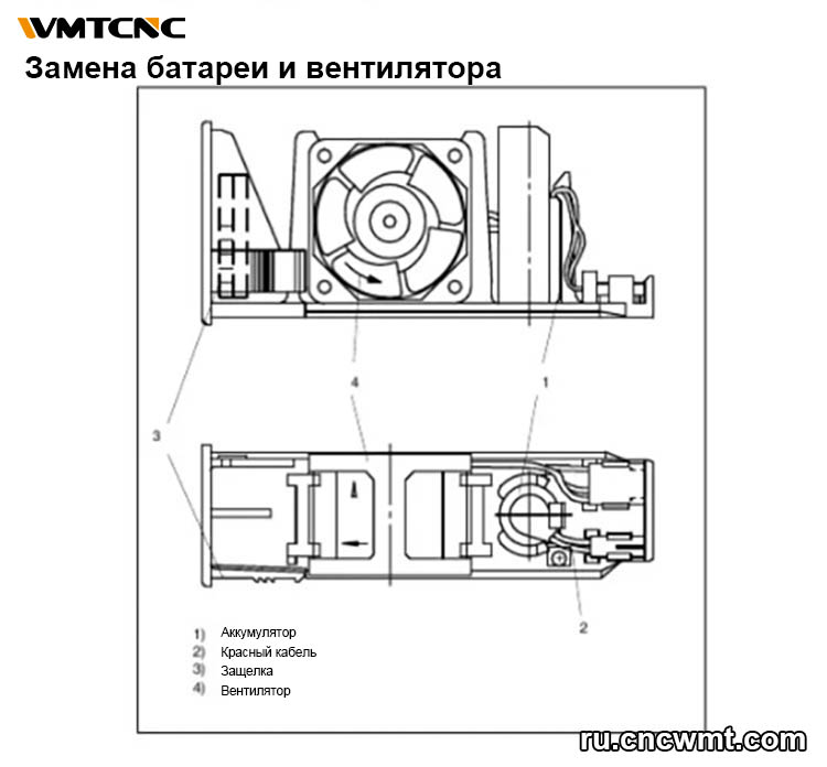 Схема-модуля-вентилятора-и-аккумулятора-Siemens-840D-NCU